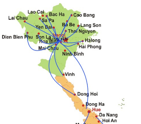 Mạng lưới Đại lý phân phối sản phẩm Tai jaan trên toàn quốc