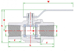 Van Tay Inox-Cầu Xi–Răng Ø21 - Tai Jaan Plastic (VN)