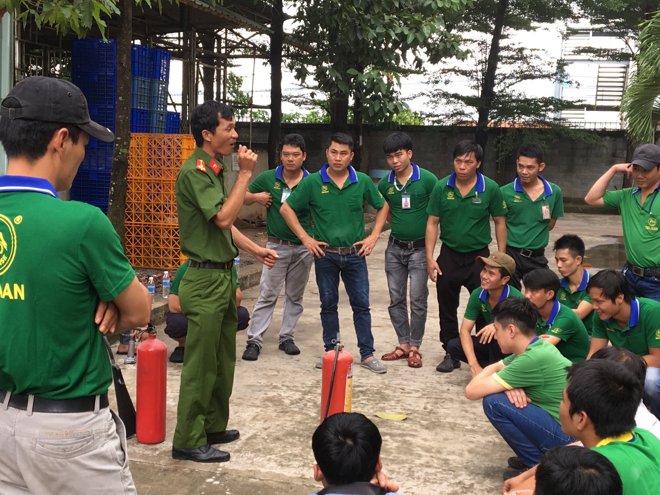 CÔNG TY TAI JAAN tổ chức tập huấn phòng cháy chữa cháy cho CB_CNV năm 2018